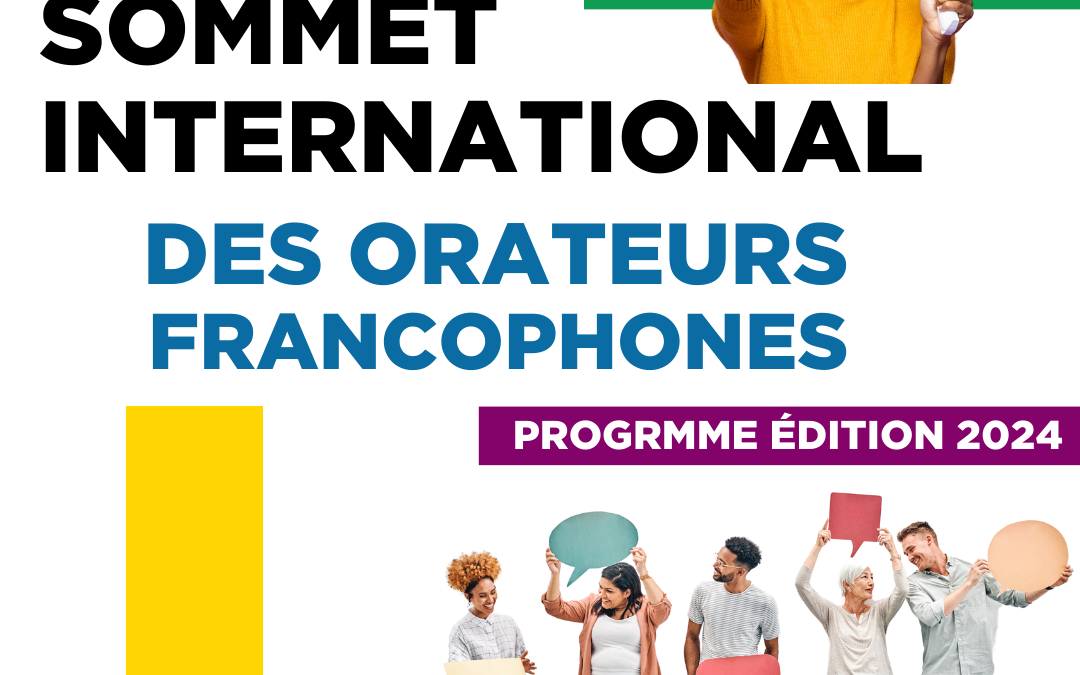 Sommet International des Orateurs Francophones 2024: graphismes divers